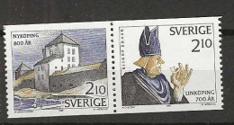 1987 MNH Sweden Mi 1441-42 Postfris** - Ongebruikt