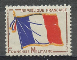 France - Frankreich Franchise 1964 Y&T N°FM13 - Michel N°MP13 *** - (svi) Drapeau Français - Militaire Zegels