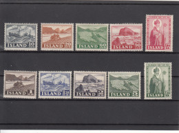 Iceland 1950 - Full Year MNH ** - Années Complètes