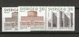 1987 MNH Sweden Mi 1428-30 Postfris** - Unused Stamps