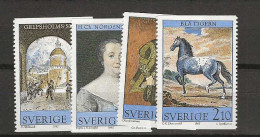 1987 MNH Sweden Mi 1446-49 Postfris** - Nuevos