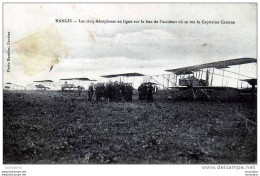 77 NANGIS LES CINQ AEROPLANES LIEU DE L'ACCIDENT OU SE TUA LE CAPITAINE CAMINE - ....-1914: Precursori