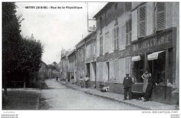 77 MITRY RUE DE LA REPUBLIQUE BUVETTE DE LA MAIRIE EDIT LAROCHE - Mitry Mory