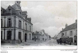 77 LORREZ LE BOCAGE HOTEL DE VILLE ET RUE DE VAUX JOUANT EDIT DUPRE SUCC. - Lorrez Le Bocage Preaux