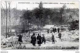 77 LORROY SUR LOING INONDATIONS 1910 RECHERCHE DES VICTIMES EDIT ELD - Catástrofes
