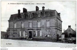 77 VILLIERS SAINT GEORGES HOTEL DE VILLE EDIT MAYEUR - Villiers Saint Georges