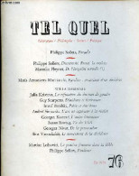 Tel Quel N°76 été 1978 - Paradis - Dostoïevski, Freud, La Roulette - De L'inégalité Sexuelle (1) - Pasolini Assassinat D - Autre Magazines