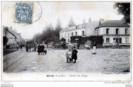 77 GRETZ ENTREE DU VILLAGE EDIT BRUGNON - Gretz Armainvilliers