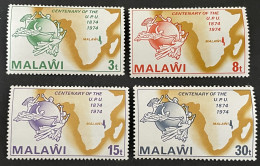 MALAWI - MNH** - 1974 Universal Postal Union Centenary  - # 216/219 - Malawi (1964-...)