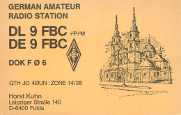 Germany Federal Republic Radio Amateur QSL Card Y03CD DL9FBC - Amateurfunk