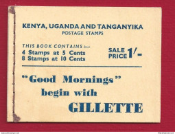 1952 Kenya Uganda Tanganyika - LIBRETTO Stanley Gibbons SB4a GIORGIO VI - Altri & Non Classificati