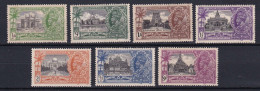 187 INDE ANGLAISE 1935 - Yvert 136/42 - George VI Porte Monument Temple - Neuf ** (MNH) * (MLH) Sans Et Avec Charniere - 1936-47 King George VI