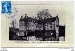 77 LORREZ LE BOCAGE LE CHATEAU DU COMTE DE SEGUR COUR D'HONNEUR - Lorrez Le Bocage Preaux