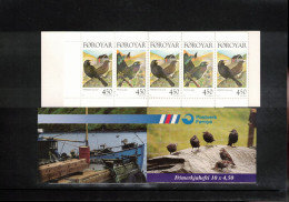 Faroe Islands 1998 Birds Booklet Postfrisch / MNH - Féroé (Iles)