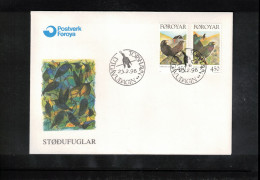 Faroe Islands 1998 Birds FDC - Färöer Inseln