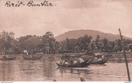 PARIT BUNTAR DISTRICT DE KERIAN RARE CARTE PHOTO   MALAISIE 1917 - Malasia