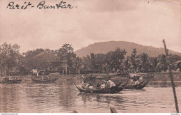 PARIT BUNTAR DISTRICT DE KERIAN RARE CARTE PHOTO   MALAISIE 1917 - Maleisië