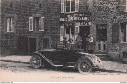 LONNY EPICERIE CAFE PRODUITS DES ETS CH. MAUROY AVEC VIEILLE AUTOMOBILE - Autres & Non Classés