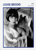 Thème Cinéma  (acteur-actrice)  - LOUISE BROOKS - Sonstige & Ohne Zuordnung