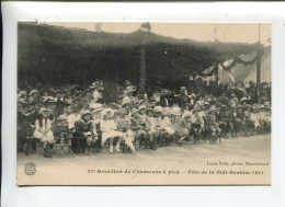 Montbéliard Bataillon De Chasseurs à Pied Fête De La Sidi Brahim (carte Recoupée) - Montbéliard