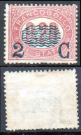 ITALIA REGNO 1878 SOVRASTAMPATO 2 C. Su 0,20 UNIFICATO 31 MNH ** - Nuovi