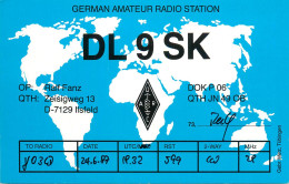 Germany Federal Republic Radio Amateur QSL Card Y03CD DL9SK - Radio Amatoriale