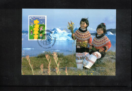 Groenland / Greenland 2000 Europa Cept Maximum Card - Cartoline Maximum