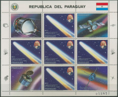Paraguay 1986 Halleyscher Komet Kleinbogen 3974 K Postfrisch (C12968) - Paraguay