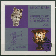 Albanien 1974 Archäologische Funde Artemis Block 55 Gestempelt (C91764) - Albanien