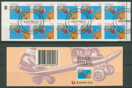 Australien 1990 Sport Skatebord Markenheftchen MH 0-68 Gestempelt (C29488) - Cuadernillos