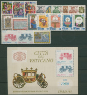 Vatikan 1985 Jahrgang Postfrisch Komplett (SG18452) - Full Years