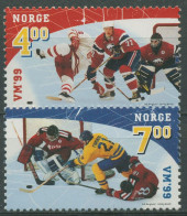 Norwegen 1999 Eishockey-WM 1310/11 Postfrisch - Neufs