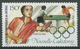 Neukaledonien 1988 Olympische Sommerspiele In Seoul Tischtennis 833 Postfrisch - Neufs