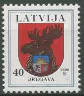 Lettland 1999 Freimarke Wappen 498 I A Postfrisch - Letonia