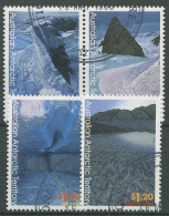 Austral. Antarktis 1996 Landschaften Gemälde 106/09 Gestempelt - Oblitérés