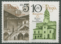 Polen 1986 Krakauer Baudenkmäler Rathaus 3016/17 Postfrisch - Nuovi