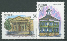 Japan 1983 Westliche Architektur Bauwerke 1542/43 Postfrisch - Ungebraucht