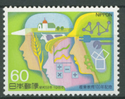 Japan 1984 Berufsschulen 1612 Postfrisch - Ungebraucht