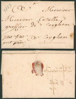 Précurseur - LAC Datée De Tournay (1759) > Coyghem + Manuscrit "Sitot Sitot / Port Paier" (2 Lignes). - 1714-1794 (Oesterreichische Niederlande)