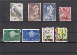 Iceland 1960 - Full Year MNH ** - Années Complètes