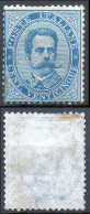 ITALIA REGNO 1879 EFFIGE UMBERTO 1 C. 25 UNIFICATO 40 LINGUELLATO MH * - Neufs