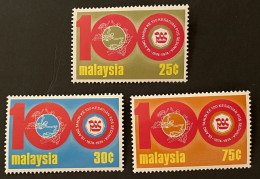 MALAYSIA - MNH** - 1974 Universal Postal Union Centenary  - # 124/126 - Malaysia (1964-...)
