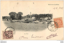 MAISONS LAFFITTE LE PORT  PRECURSEUR 1903 - Maisons-Laffitte