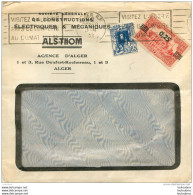 ENVELOPPE  1939 ALS.THOM AGENCE D'ALGER - Gebruikt