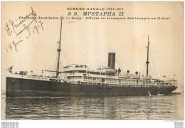 SS MUSTAPHA II CROISEUR AUXILIAIRE - Guerra