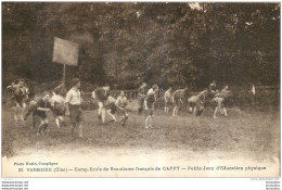 VERBERIE CAMP ECOLE DE SCOUTISME FRANCAIS DE CAPPY PETITS JEUX D'EDUCATION PHYSIQUE - Verberie