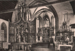 36235 - Creglingen - Herrgottskirche, Innenansicht - Ca. 1955 - Tauberbischofsheim