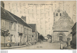 EPAUX EGLISE ET LA PLACE - Sonstige & Ohne Zuordnung