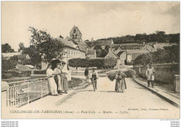 COULONGES EN TARDENOIS PONT SULLY MAIRIE EGLISE - Sonstige & Ohne Zuordnung