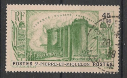 SPM - 1939 - N°YT. 191 - Révolution Française 45c + 25c Vert - Oblitéré / Used - Gebruikt